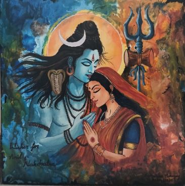 SHOLA spiritual art - Handcrafted painting for home decor