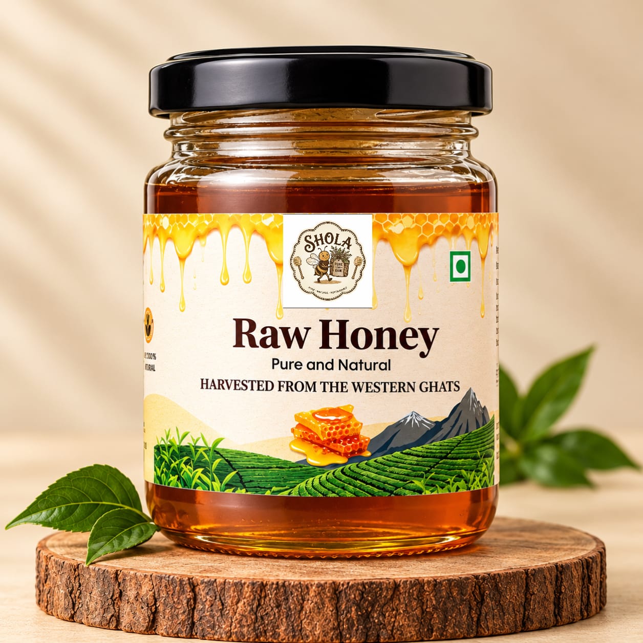 SHOLA raw honey - Pure natural honey from Malnad Karnataka